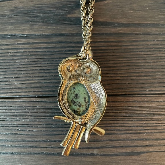 Owl Brooch/ necklace - Picture 2 of 2